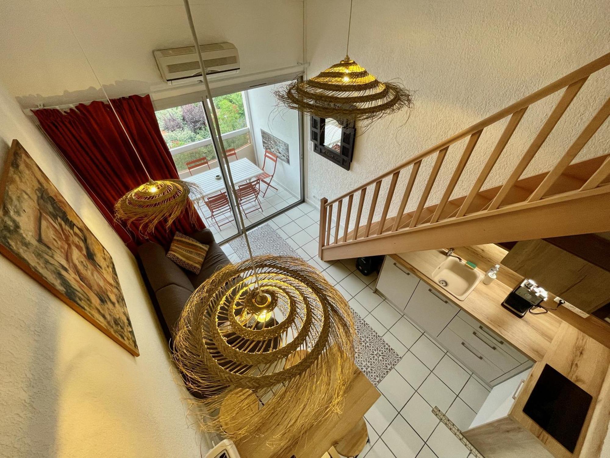 Golfes Clairs - Duplex Climatise - Wifi Apartamento Argelès-sur-Mer Exterior foto